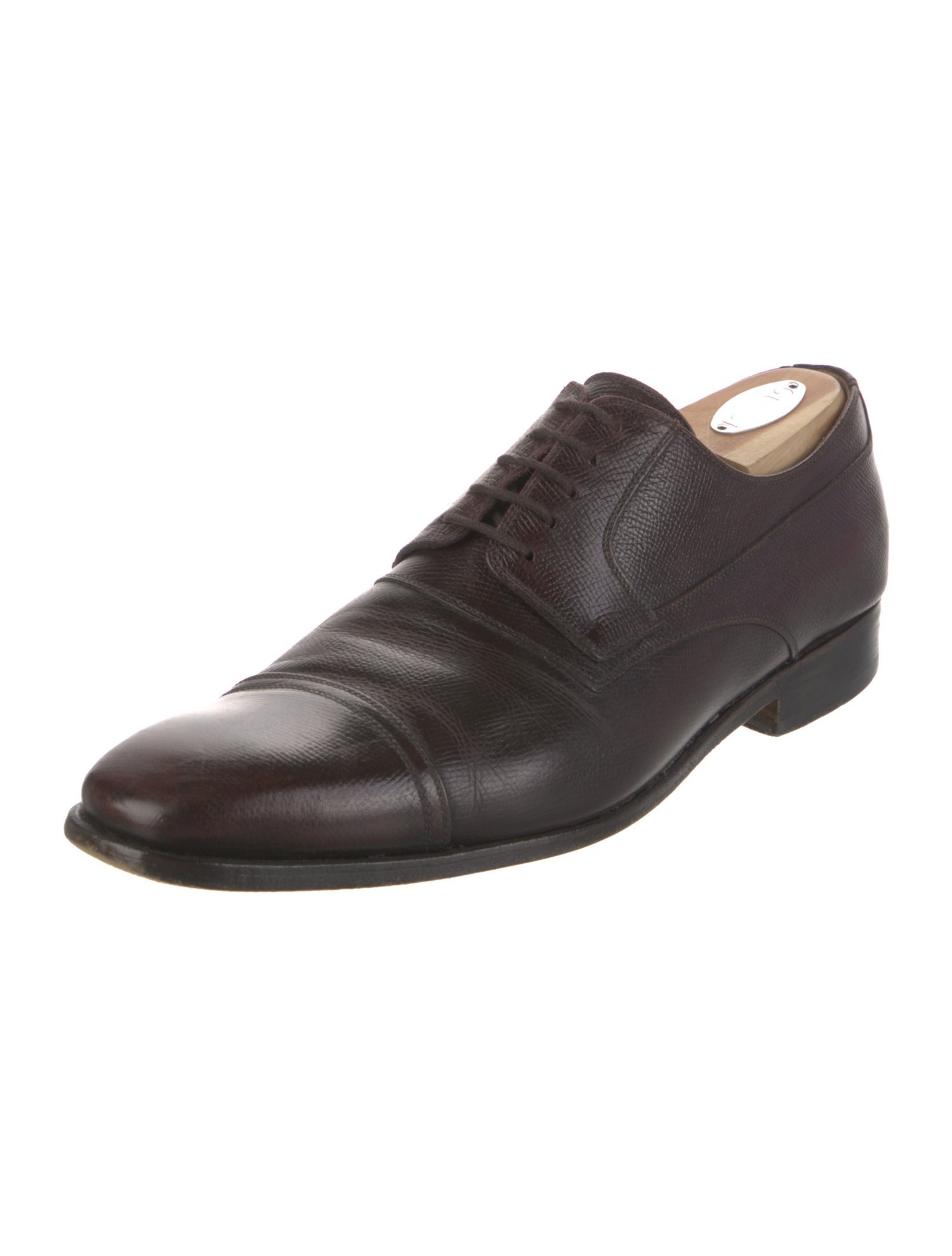 Gucci Leather Derby Shoes